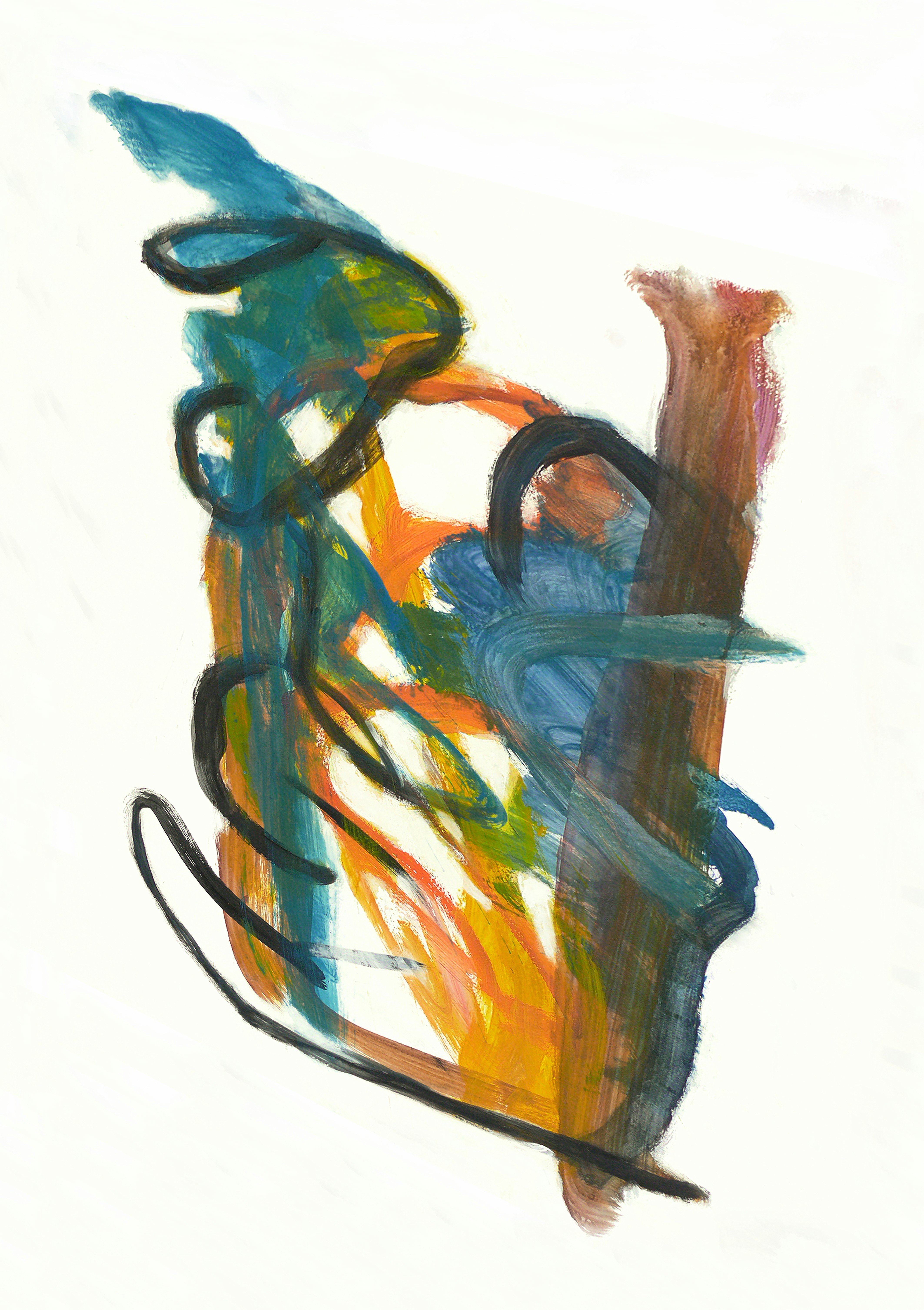 Abstract Watercolor No. 1